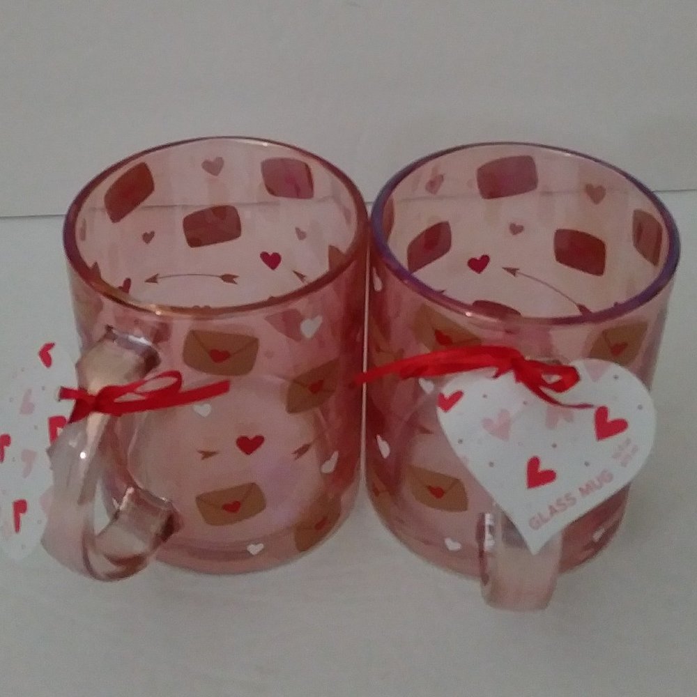 Glass Mug Set of 2